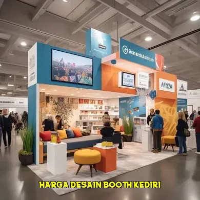 harga desain booth kediri